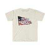 Freedom is Never Free - Unisex Softstyle T-Shirt