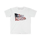 Freedom is Never Free - Unisex Softstyle T-Shirt