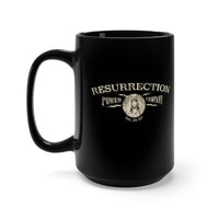 RESURRECTION POWER COMPANY  -  Black 2-Sided Graphic 15oz Mug