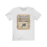 JESUS IS ALIVE  -  Unisex Close Fit Tee