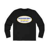 RESURRECTION SUNDAY -  Men's Slim Fit Long Sleeve