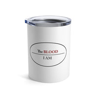 I AM UNDER THE BLOOD  -  Stainless 2-Sided Graphic Tumbler 10oz