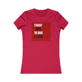 STRAIGHT OUTTA THE GRAVE  -  Women's Slim Fit Long Body Tee