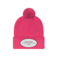 I AM UNDER THE BLOOD  -  Unisex Pom Pom Beanie