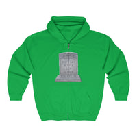 DON'T GET BETTER GET DEADER   -  Unisex Classic Blend Full Zip Hoodie