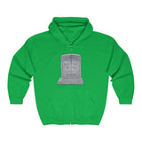 DON'T GET BETTER GET DEADER   -  Unisex Classic Blend Full Zip Hoodie