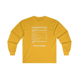 THANKSGIVING WHO CARES -  Men's Classic Fit Long Sleeve