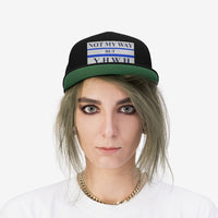 NOT MY WAY BUT YHWH  -  Unisex Flat Bill Hat