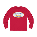 RESURRECTION SUNDAY -  Men's Slim Fit Long Sleeve