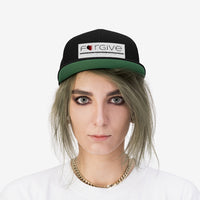 FORGIVE  -  Unisex Flat Bill Hat