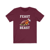 FEAST BEAST  -  Unisex Jersey Short Sleeve Tee