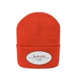 I AM UNDER THE BLOOD  -  Knit Beanie