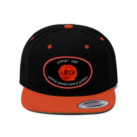 LOVIN’ THE HELL  -  Unisex Flat Bill Hat