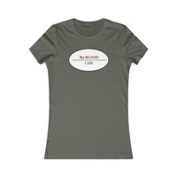 I AM UNDER THE BLOOD  -  Women's Slim Fit Long Body Tee