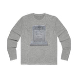 DON'T GET BETTER GET DEADER   -  Men's Slim Fit Long Sleeve