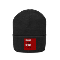 STRAIGHT OUTTA THE GRAVE -  Unisex Knit Beanie