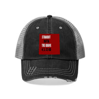 STRAIGHT OUTTA THE GRAVE -  Unisex Trucker Hat