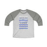 NOT MY WAY BUT YHWH  -  Unisex Loose Fit 3/4 Baseball Tee