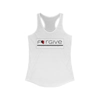 FORGIVE  -  Women's Slim Fit Racerback Tank