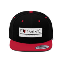 FORGIVE  -  Unisex Flat Bill Hat