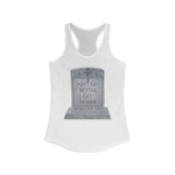 DON'T GET BETTER GET DEADER   -  Women's Slim Fit Racerback Tank