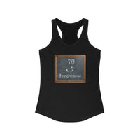 70 X 7  -  Women's Slim Fit Racerback Tank