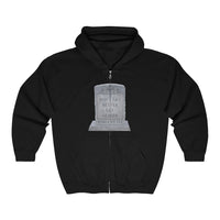 DON'T GET BETTER GET DEADER   -  Unisex Classic Blend Full Zip Hoodie