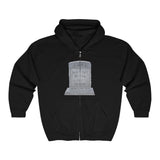 DON'T GET BETTER GET DEADER   -  Unisex Classic Blend Full Zip Hoodie