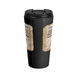 JESUS IS ALIVE  -  Stainless Locking Lid Travel Mug 15oz