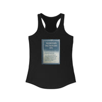 REPENTANCE  -  Women's Slim Fit Racerback Tank