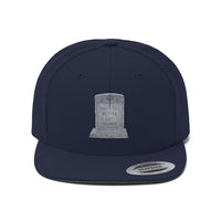 DON'T GET BETTER GET DEADER   -  Unisex Flat Bill Hat