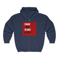 STRAIGHT OUTTA THE GRAVE  -  Unisex Classic Blend Full Zip Hoodie