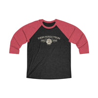 RESURRECTION POWER COMPANY -  Unisex Loose Fit 3/4 Baseball Tee