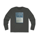 REPENTANCE  -  Men's Slim Fit Long Sleeve