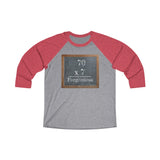 70 X 7  -  Unisex Loose Fit 3/4 Baseball Tee