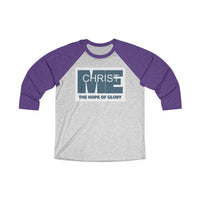 CHRIST IN ME  -  Unisex Loose Fit 3/4 Baseball Tee