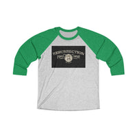 RESURRECTION POWER COMPANY -  Unisex Loose Fit 3/4 Baseball Tee