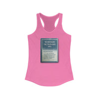 REPENTANCE  -  Women's Slim Fit Racerback Tank