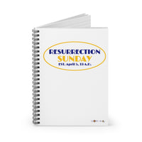 RESURRECTION SUNDAY  -  Spiral Notebook Ruled Line