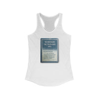 REPENTANCE  -  Women's Slim Fit Racerback Tank