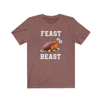 FEAST BEAST  -  Unisex Jersey Short Sleeve Tee