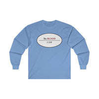 I AM UNDER THE BLOOD  -  Men's Classic Fit Long Sleeve