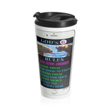 GOD'S 6  -  Stainless Locking Lid Travel Mug 15oz