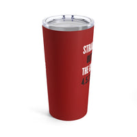 STRAIGHT OUTTA THE GRAVE  - Stainless Graphic Tumbler 20oz