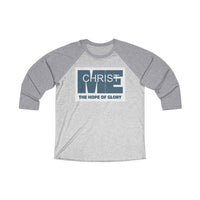 CHRIST IN ME  -  Unisex Loose Fit 3/4 Baseball Tee