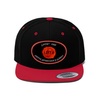 LOVIN’ THE HELL  -  Unisex Flat Bill Hat