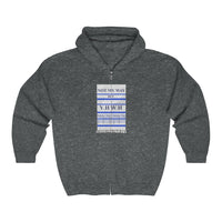 NOT MY WAY BUT YHWH  -  Unisex Classic Blend Full Zip Hoodie