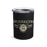 RESURRECTION POWER COMPANY  -  Stainless Black Graphic Tumbler 10oz