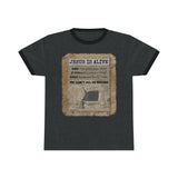 JESUS IS ALIVE -  Unisex Classic Cool Ringer Tee