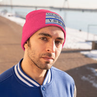 NOT MY WAY BUT YHWH  -  Unisex Knit Beanie